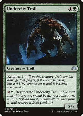 Undercity Troll [Magic Origins] | GnG Games