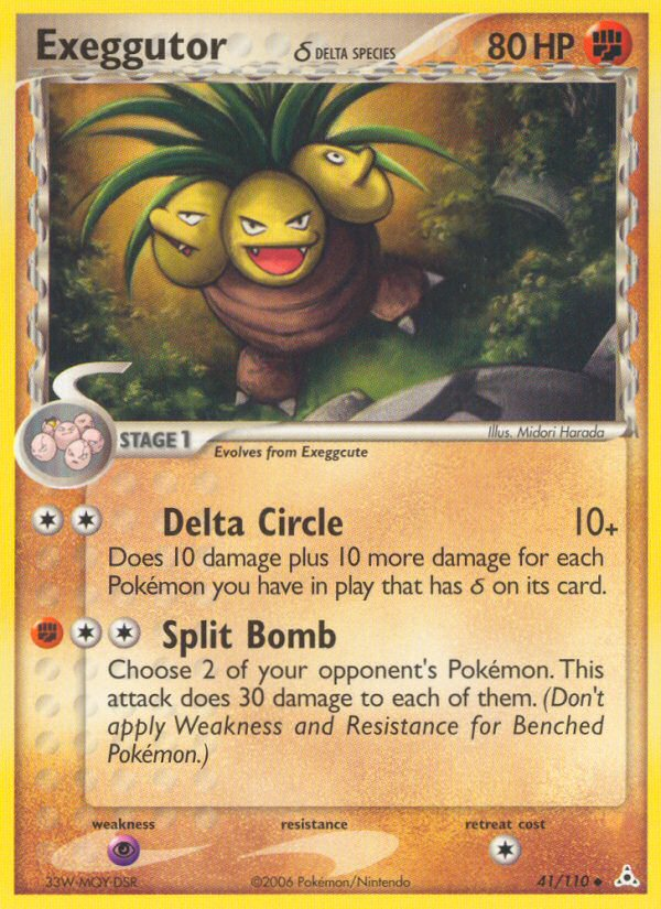 Exeggutor (41/110) (Delta Species) [EX: Holon Phantoms] | GnG Games