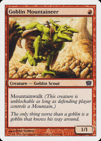 Goblin Mountaineer [Ninth Edition] | GnG Games