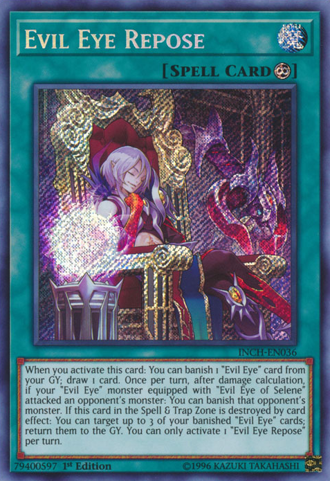 Evil Eye Repose [INCH-EN036] Secret Rare | GnG Games