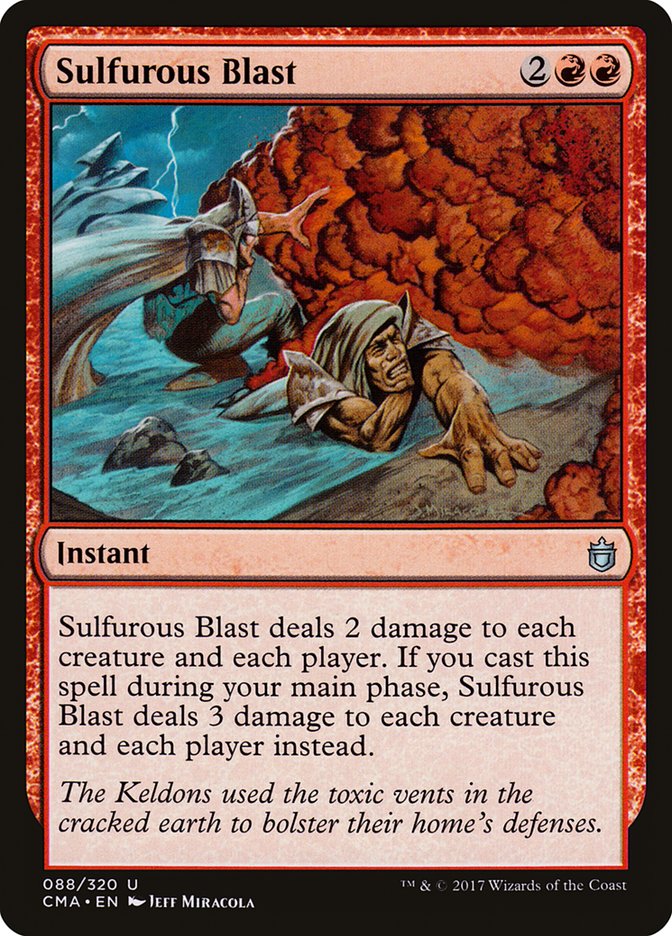 Sulfurous Blast [Commander Anthology] | GnG Games