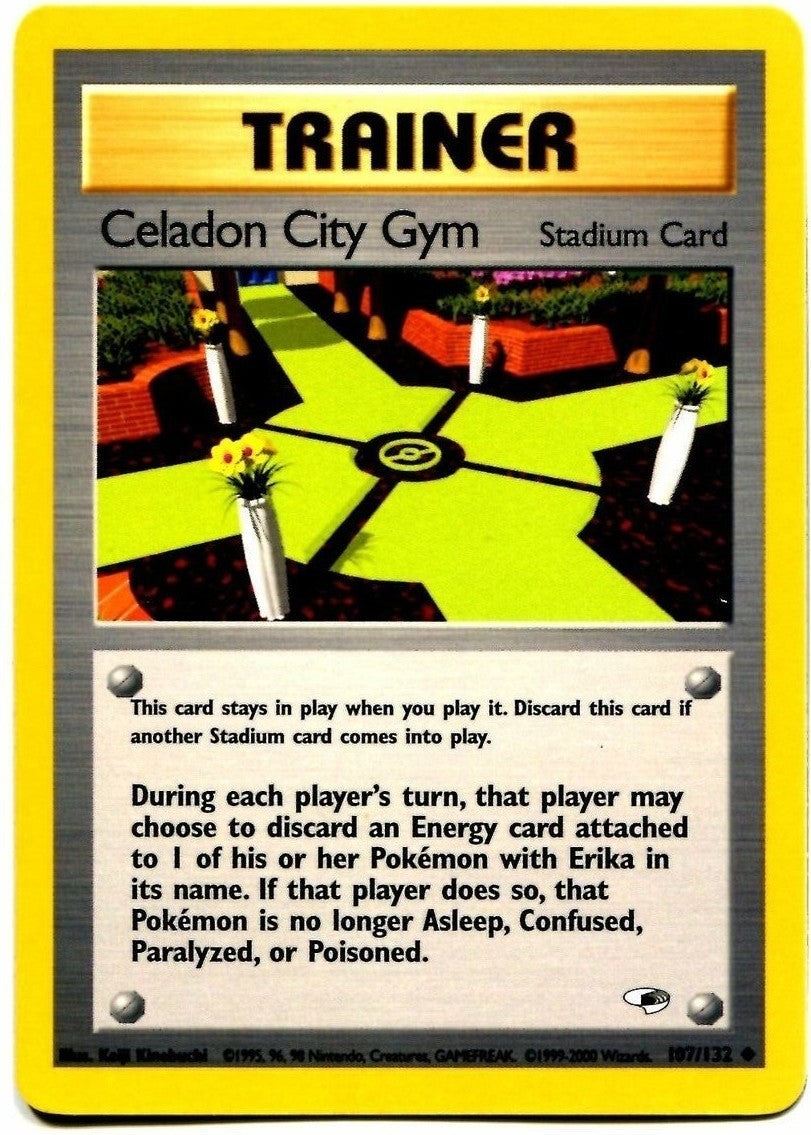 Celadon City Gym (107/132) [Gym Heroes Unlimited] | GnG Games