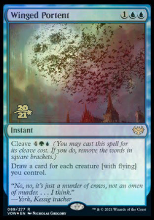 Winged Portent [Innistrad: Crimson Vow Prerelease Promos] | GnG Games