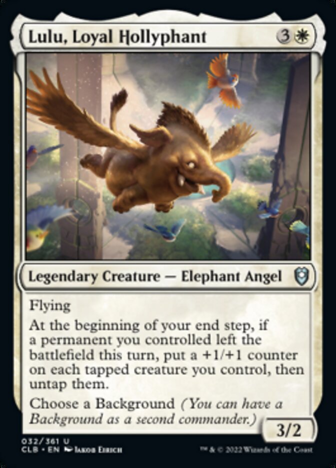 Lulu, Loyal Hollyphant [Commander Legends: Battle for Baldur's Gate] | GnG Games