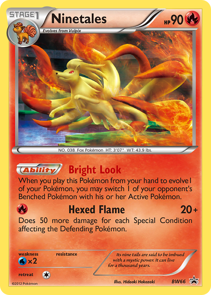 Ninetales (BW66) [Black & White: Black Star Promos] | GnG Games