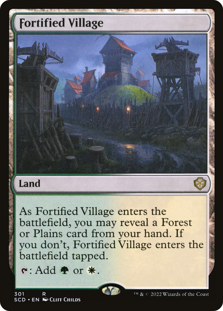 Fortified Village [Starter Commander Decks] | GnG Games