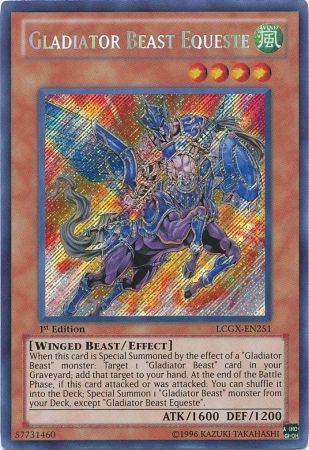 Gladiator Beast Equeste [LCGX-EN251] Secret Rare | GnG Games