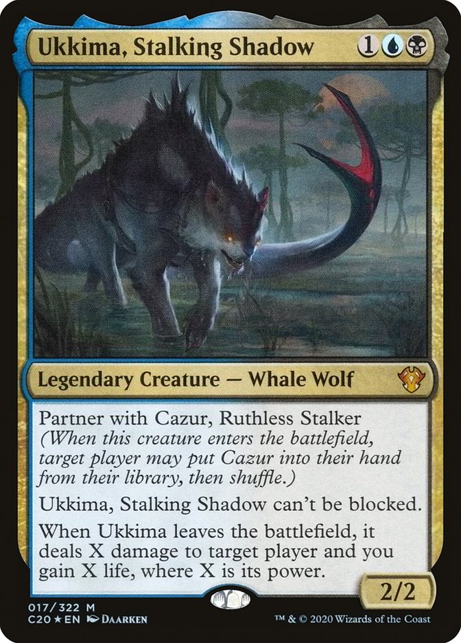 Ukkima, Stalking Shadow [Commander 2020] | GnG Games