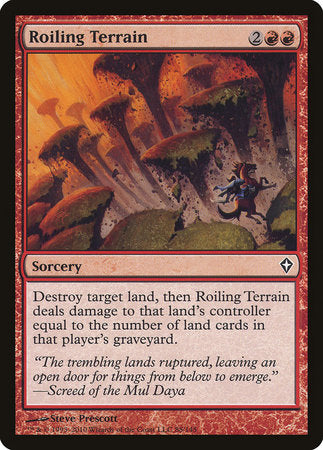 Roiling Terrain [Worldwake] | GnG Games