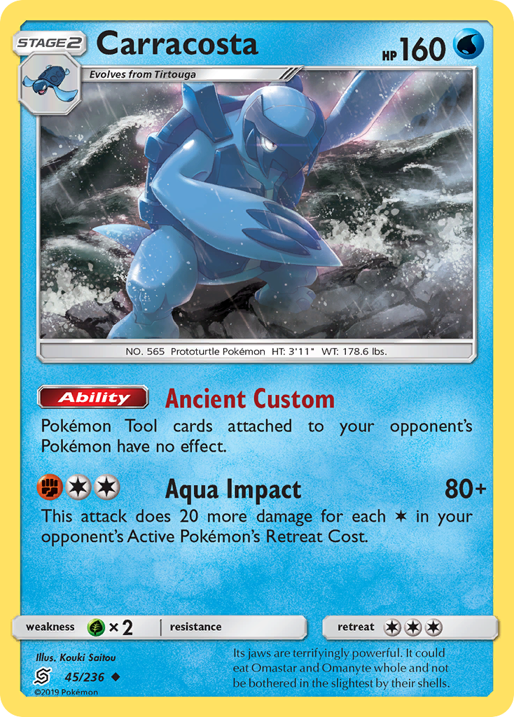Carracosta (45/236) [Sun & Moon: Unified Minds] | GnG Games