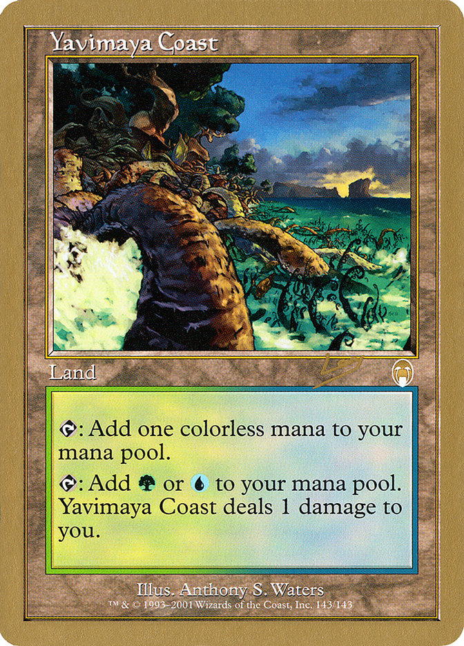 Yavimaya Coast (Raphael Levy) [World Championship Decks 2002] | GnG Games