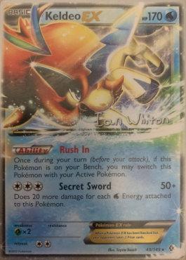 Keldeo EX (49/149) (American Gothic - Ian Whiton) [World Championships 2013] | GnG Games