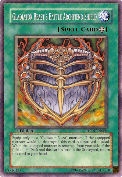 Gladiator Beast's Battle Archfiend Shield [PTDN-EN060] Common | GnG Games