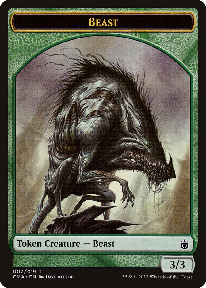 Beast (007/019) [Commander Anthology Tokens] | GnG Games