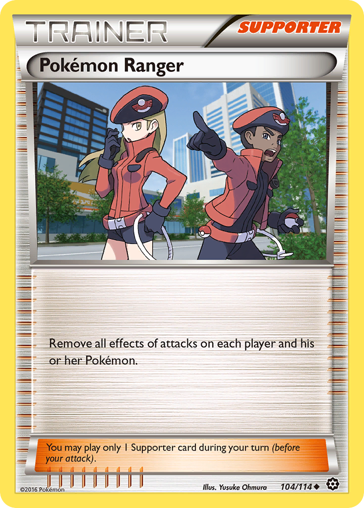 Pokemon Ranger (104/114) [XY: Steam Siege] | GnG Games