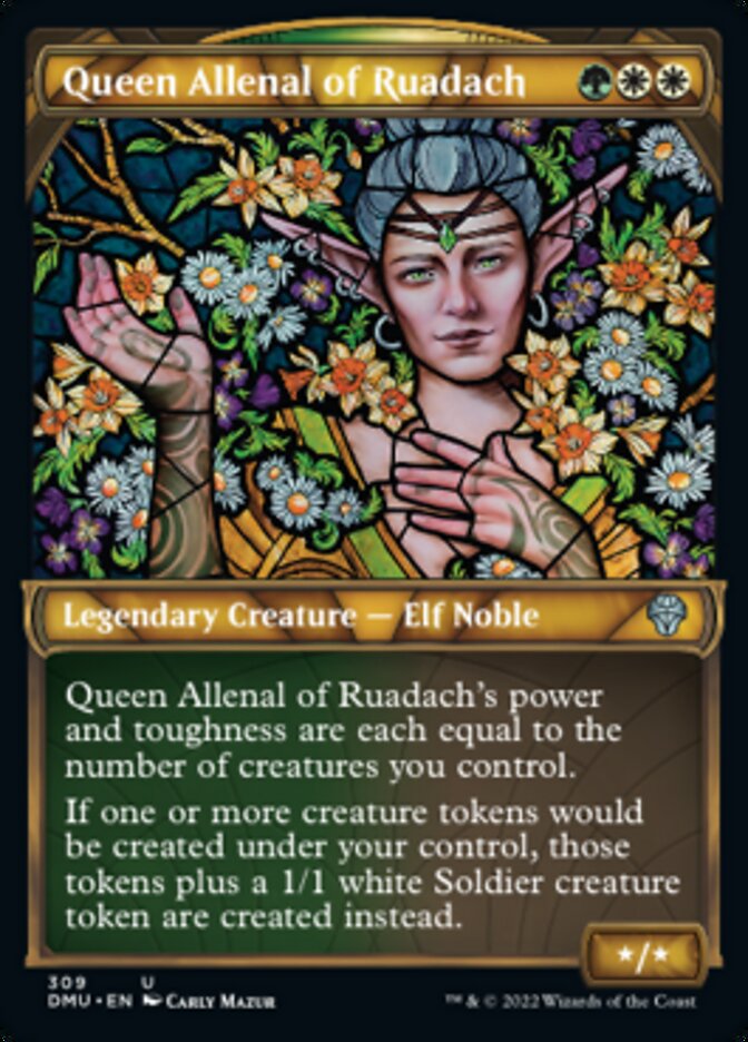 Queen Allenal of Ruadach (Showcase) [Dominaria United] | GnG Games