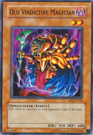 Old Vindictive Magician [DR1-EN122] Common | GnG Games