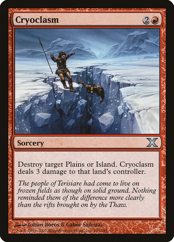 Cryoclasm [Tenth Edition] | GnG Games