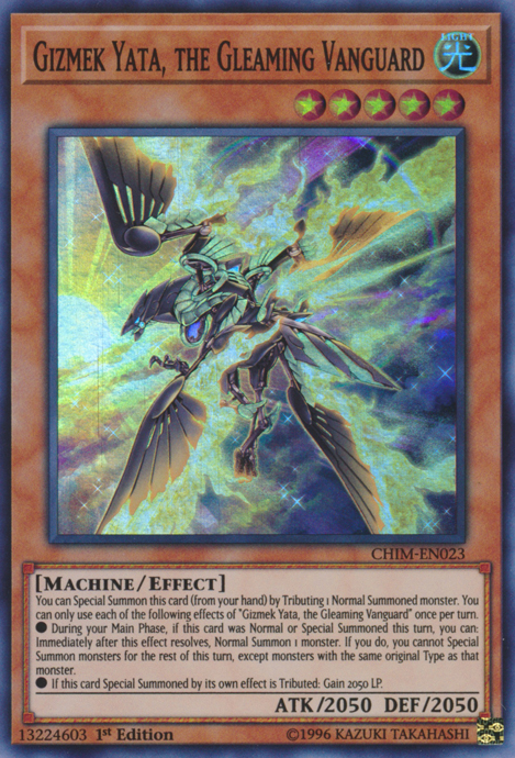 Gizmek Yata, the Gleaming Vanguard [CHIM-EN023] Super Rare | GnG Games