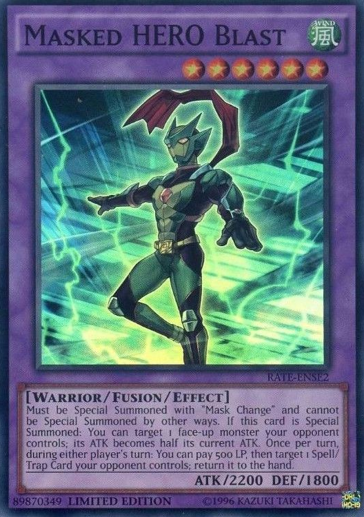 Masked HERO Blast [RATE-ENSE2] Super Rare | GnG Games