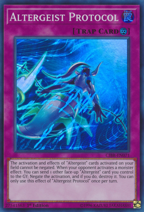 Altergeist Protocol [CIBR-EN071] Super Rare | GnG Games