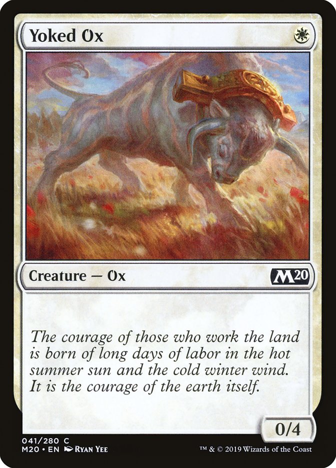 Yoked Ox [Core Set 2020] | GnG Games