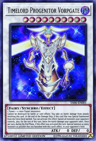 Timelord Progenitor Vorpgate [YA06-EN001] Ultra Rare | GnG Games