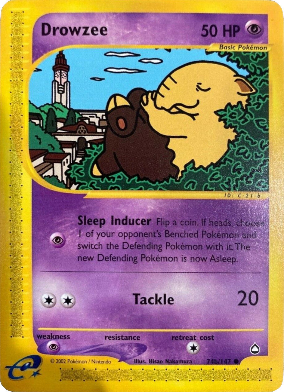 Drowzee (74b/147) [Aquapolis] | GnG Games