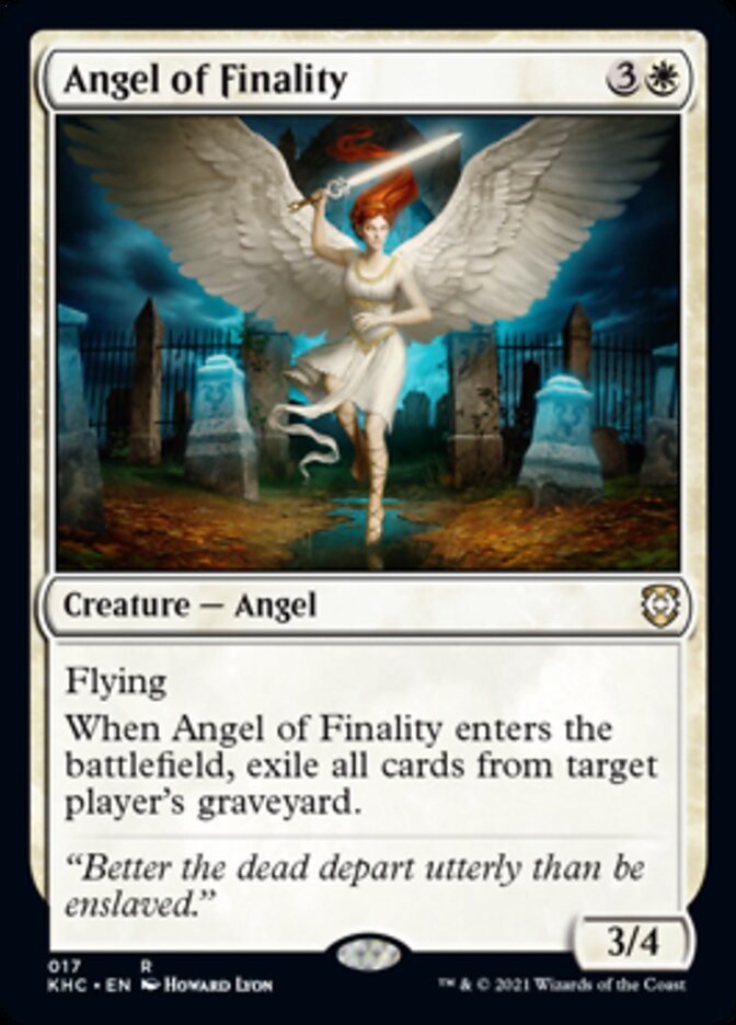 Angel of Finality [Kaldheim Commander] | GnG Games