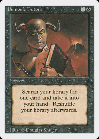 Demonic Tutor [Revised Edition] | GnG Games