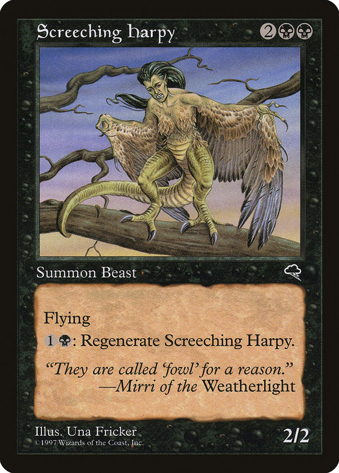 Screeching Harpy [Tempest] | GnG Games