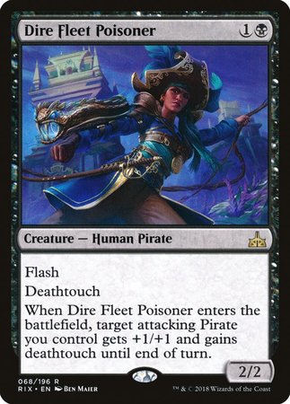 Dire Fleet Poisoner [Rivals of Ixalan] | GnG Games