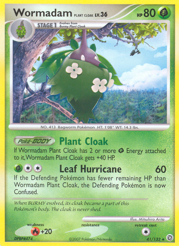 Wormadam Plant Cloak (41/132) [Diamond & Pearl: Secret Wonders] | GnG Games