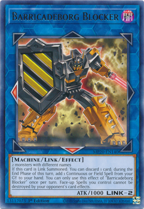 Barricadeborg Blocker [MP20-EN140] Rare | GnG Games