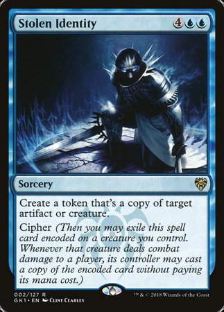 Stolen Identity [GRN Guild Kit] | GnG Games