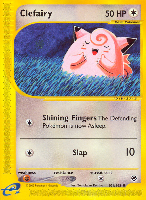 Clefairy (101/165) [Expedition: Base Set] | GnG Games