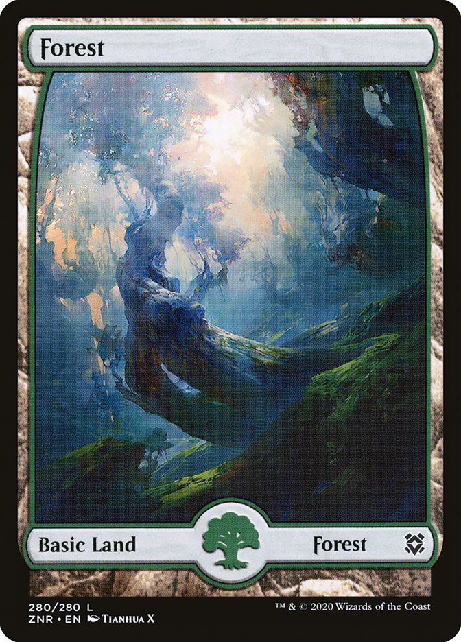 Forest (280) [Zendikar Rising] | GnG Games