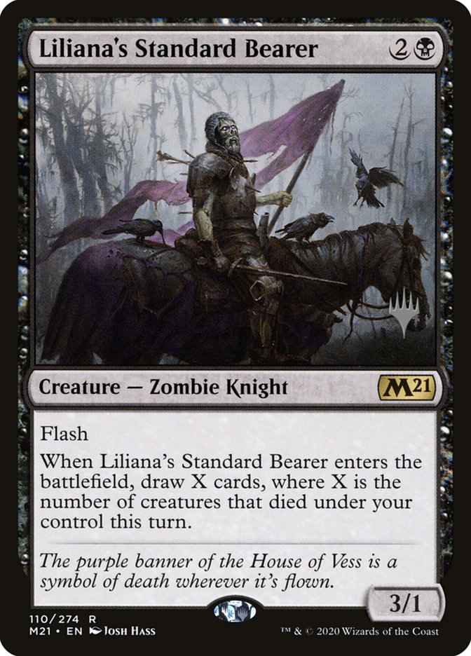 Liliana's Standard Bearer (Promo Pack) [Core Set 2021 Promos] | GnG Games