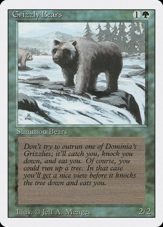 Grizzly Bears [Revised Edition] | GnG Games