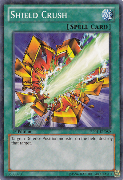 Shield Crush [BP01-EN080] Starfoil Rare | GnG Games