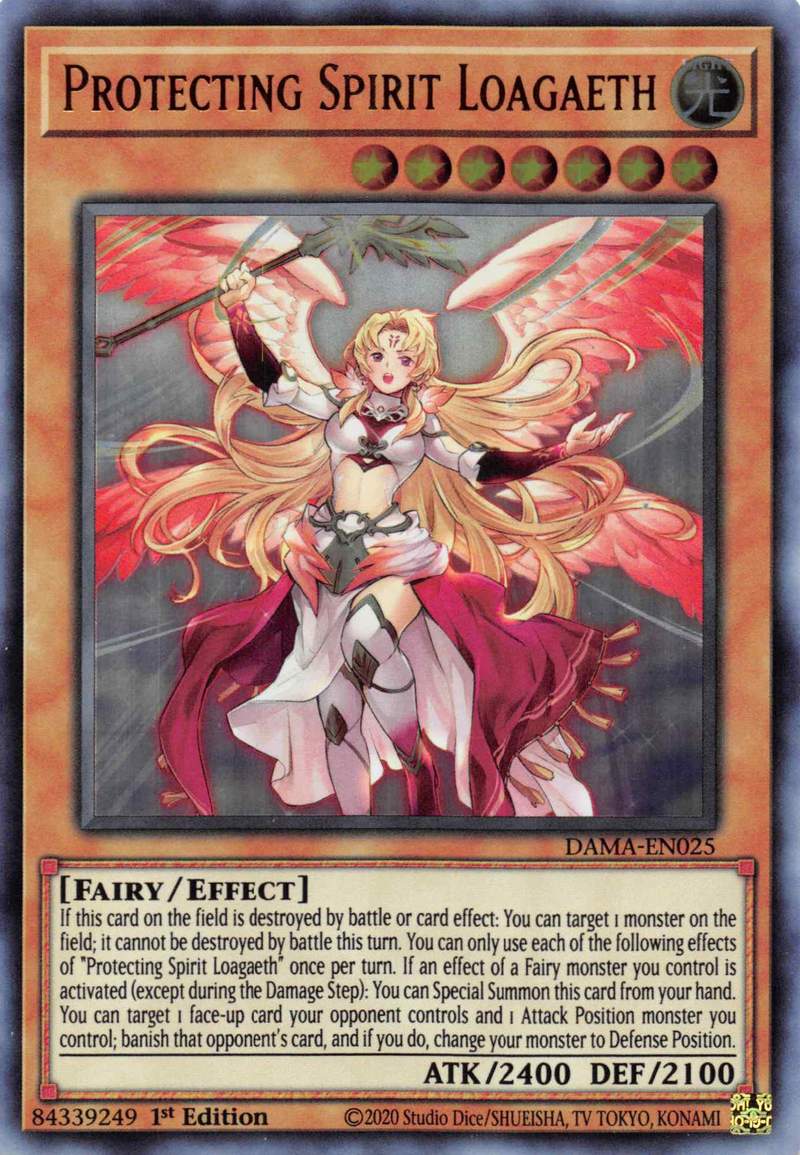 Protecting Spirit Loagaeth [DAMA-EN025] Starlight Rare | GnG Games