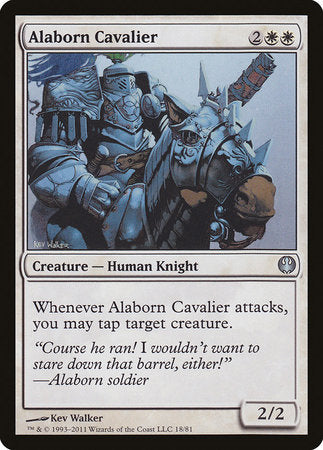 Alaborn Cavalier [Duel Decks: Knights vs. Dragons] | GnG Games