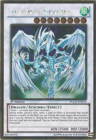 Stardust Dragon [PGLD-EN076] Gold Rare | GnG Games