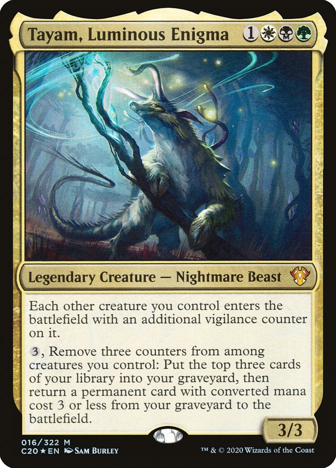 Tayam, Luminous Enigma [Commander 2020] | GnG Games