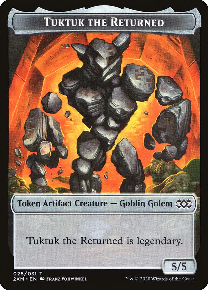 Tuktuk the Returned Token [Double Masters] | GnG Games