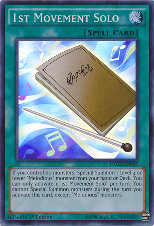 1st Movement Solo [NECH-EN059] Super Rare | GnG Games