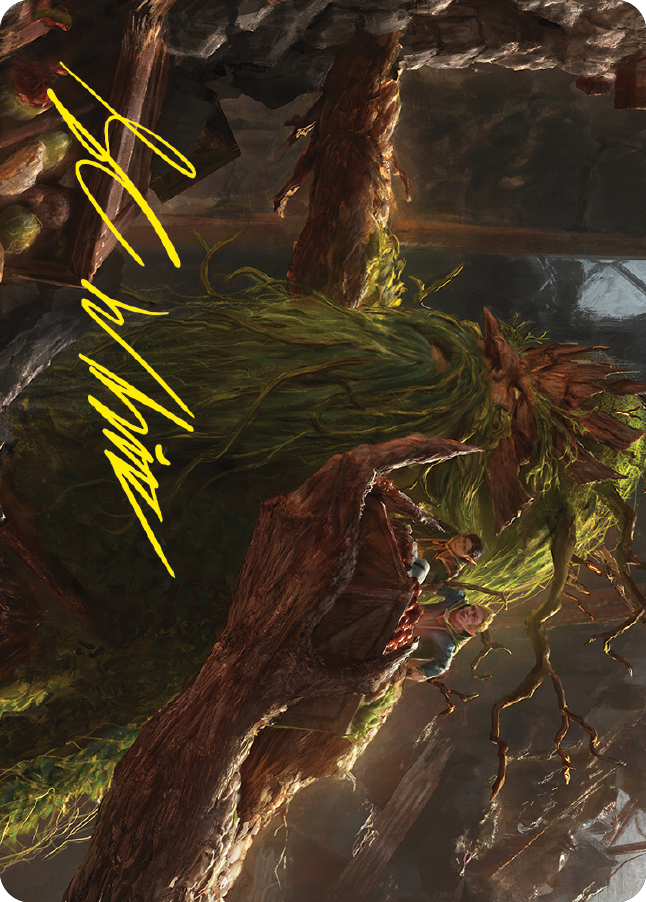 Treebeard, Gracious Host Art Card (Gold-Stamped Signature) [The Lord of the Rings: Tales of Middle-earth Art Series] | GnG Games