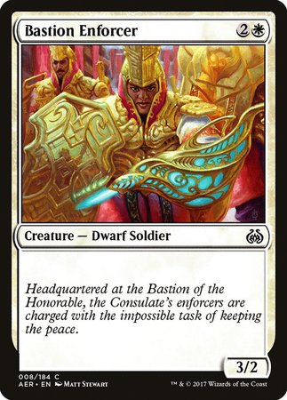 Bastion Enforcer [Aether Revolt] | GnG Games