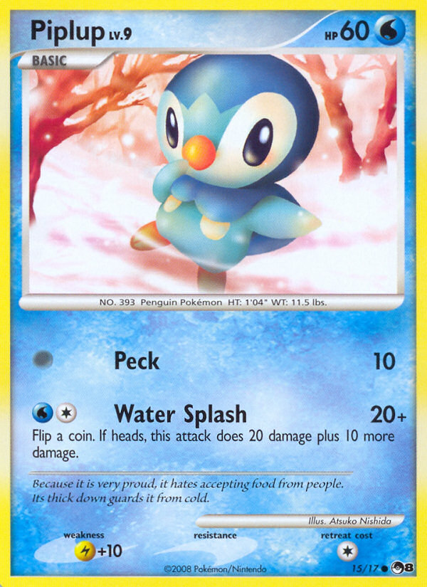 Piplup (15/17) [POP Series 8] | GnG Games