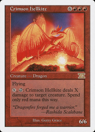 Crimson Hellkite [Classic Sixth Edition] | GnG Games